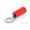 Te Connectivity Ring Terminal, #8 Stud Size, 22 AWG, 600 V, Vinyl, PVC Insulated, Red 34145 - alternate 1